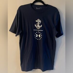 Under Armour Men’s Navy Dark Blue Anchor Tee